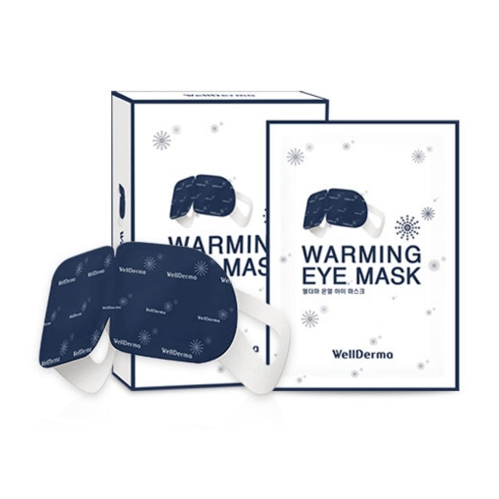 Согревающая паровая маска для глаз WellDerma Warming Eye Mask