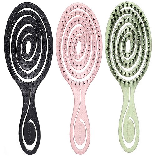 Подвижная био-расчёска Solomeya Detangling Bio Hair Brush