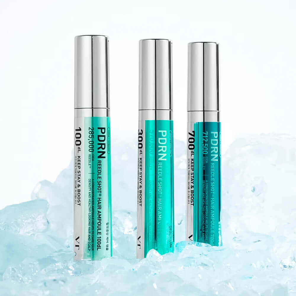 Ампула для роста волос с микроиглами и ПДРН VT Cosmetics PDRN Reedle Shot Hair Ampoule 300dL