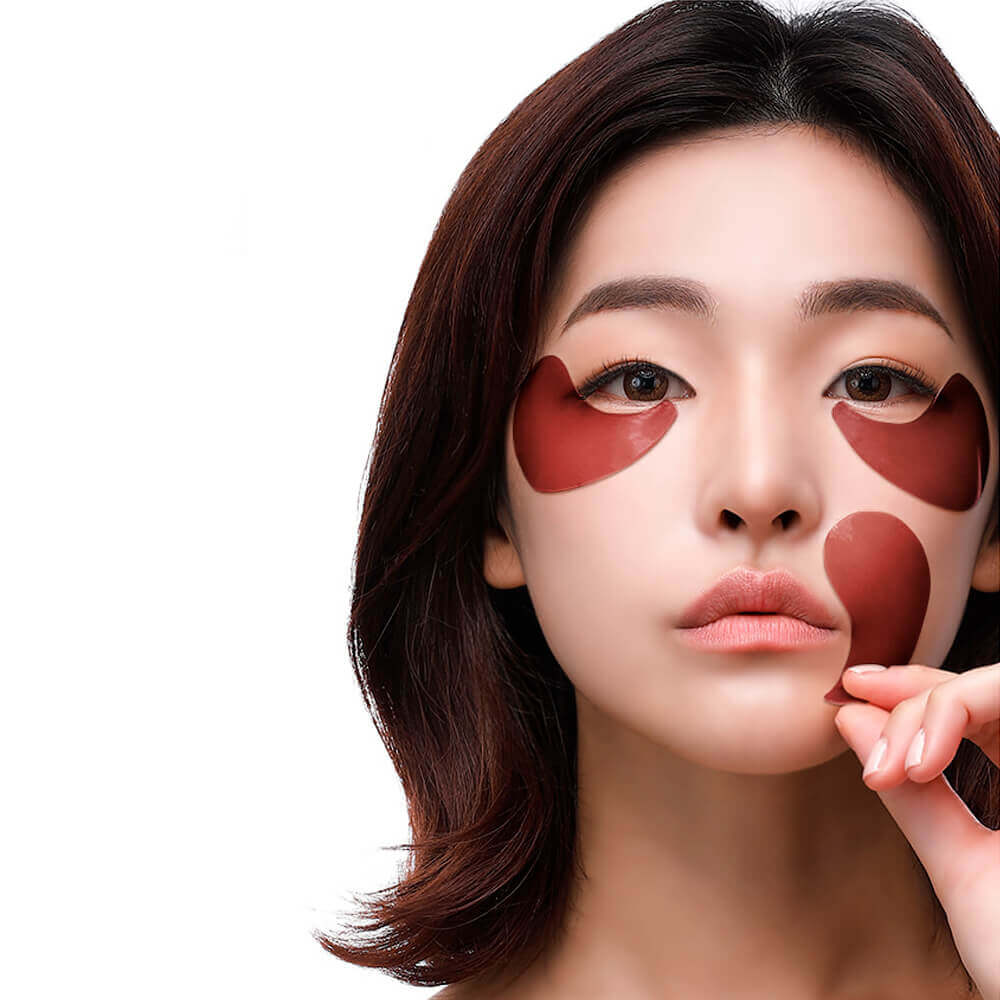 Тонизирующие гидрогелевые патчи с какао Petitfee Cacao Energizing Hydrogel Eye Patch 