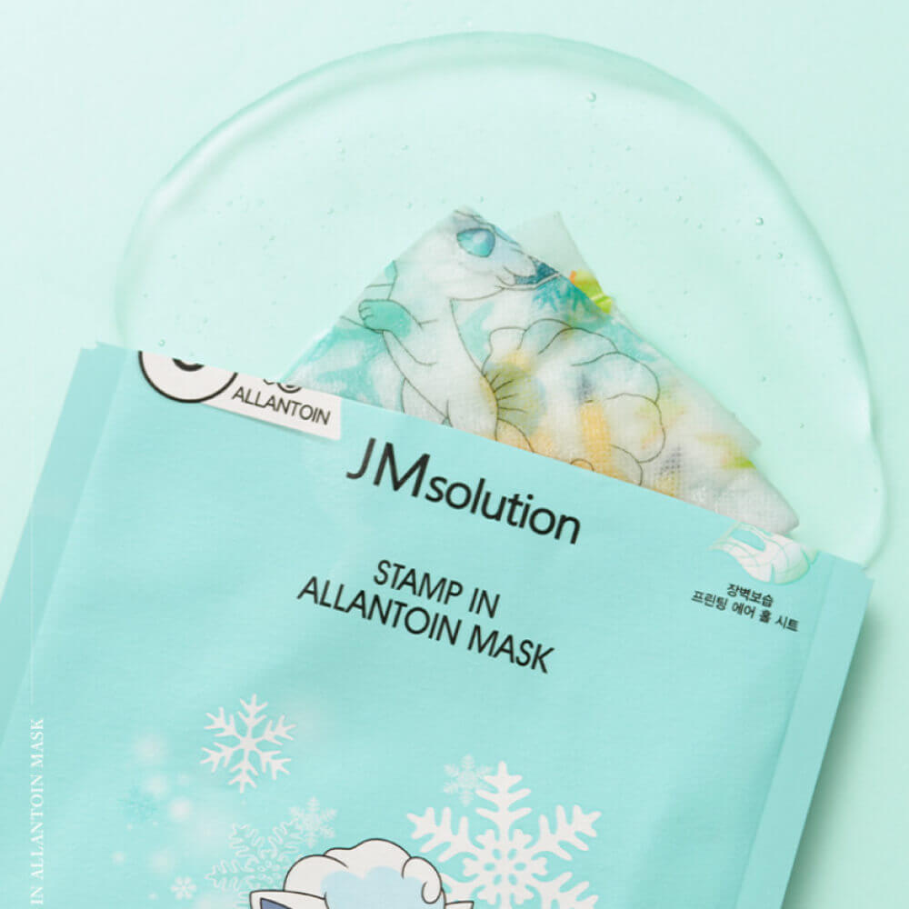 Увлажняющая тканевая маска с аллантоином JMsolution Stamp In Allantoin Mask