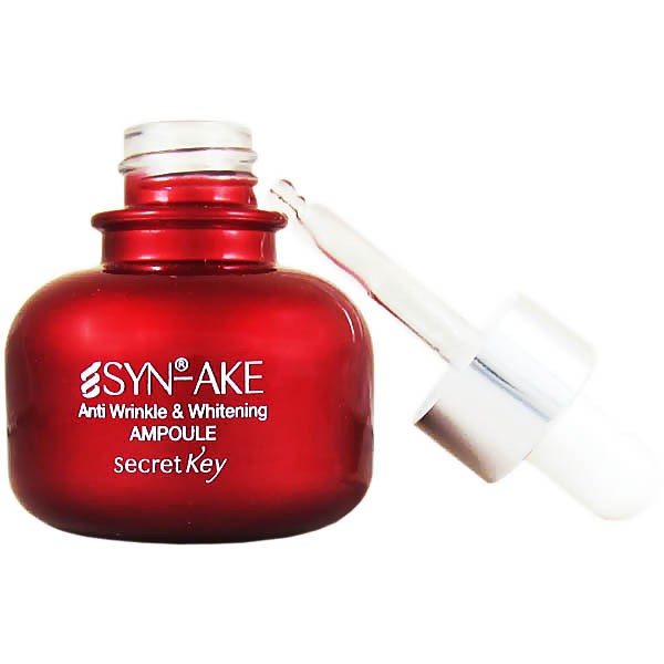 Антивозрастная пептидная сыворотка Secret Key Syn-Ake Anti Wrinkle Whitening Ampoule