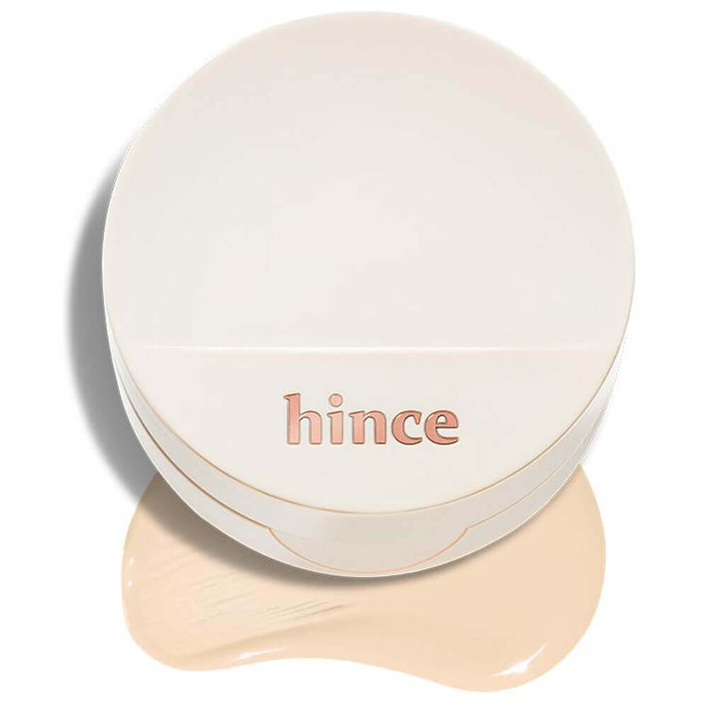 Увлажняющий кушон с сияющим финишем hince Second Skin Glow Cushion SPF50+ PA++++ 17 Porcelain
