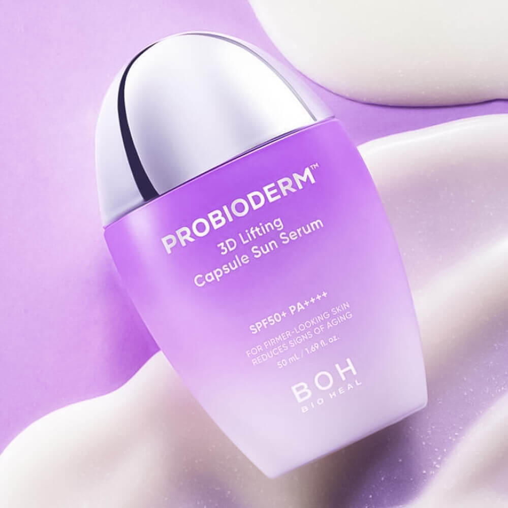 Солнцезащитная лифтинг-сыворотка BIOHEAL BOH Probioderm 3D Lifting Capsule Sun Serum SPF50+ PA++++ 