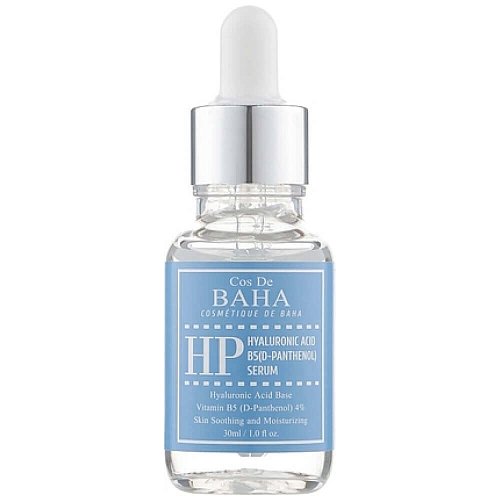 Сыворотка с гиалуроновой кислотой и пантенолом Cos De Baha Hyaluronic Acid B5 (D-Panthenol) Serum