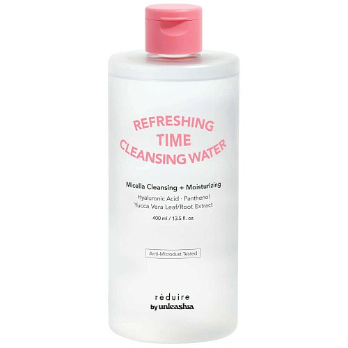 Мицеллярная вода для снятия макияжа Unleashia Reduire Refreshing Time Cleansing Water