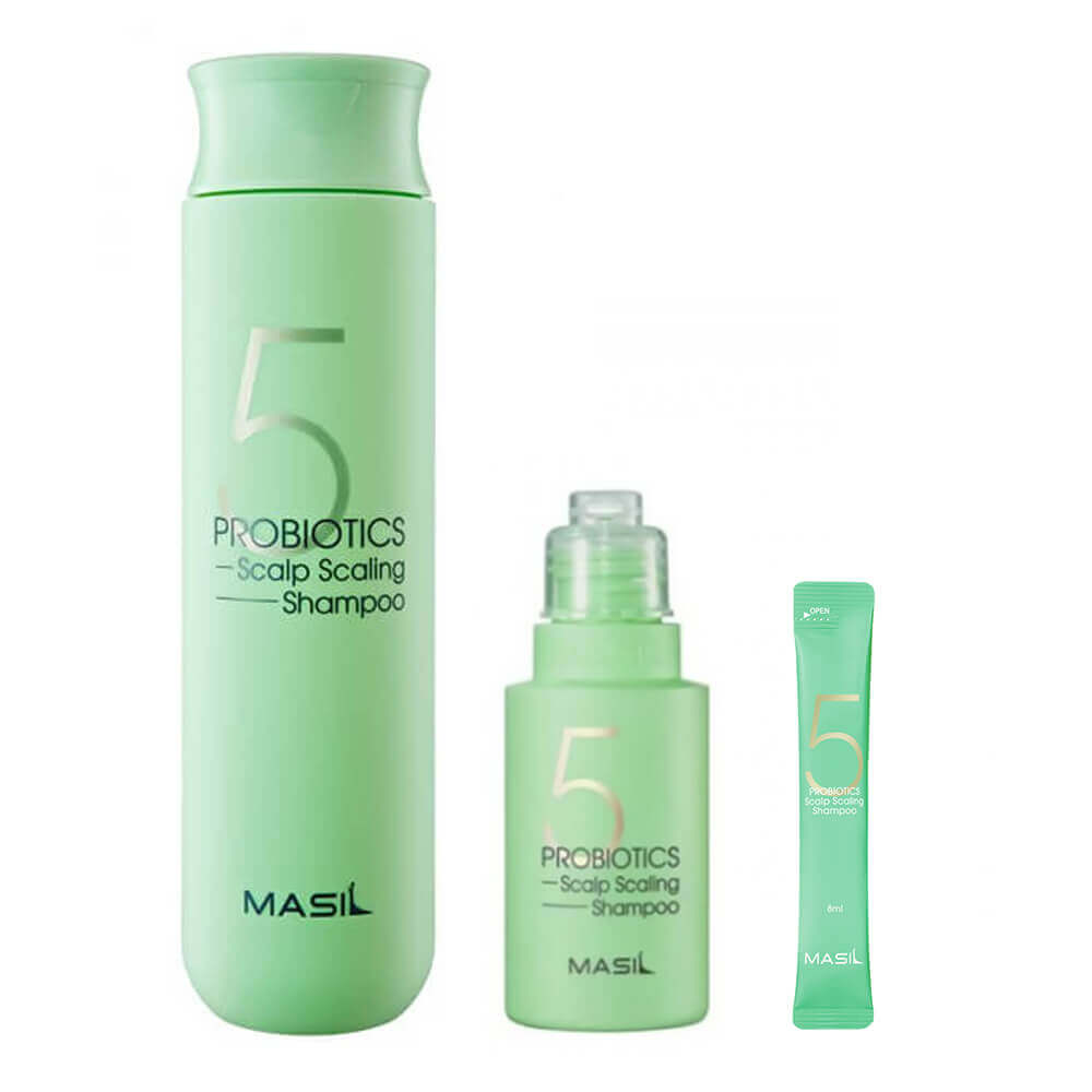 Глубокоочищающий шампунь с пробиотиками Masil 5 Probiotics Scalp Scaling Shampoo