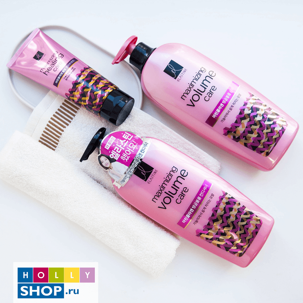 Кондиционер для объёма с морским коллагеном Elastine Maxizing Volume Care Marine Collagen Tangle Volume Conditioner
