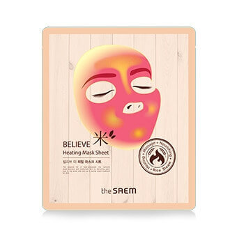 

Согревающая тканевая маска для лица The Saem Believe Me Heating Mask