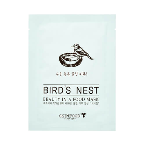 Тканевые маски для лица Skinfood Beauty In A Food Mask Sheet - С ласточкиным гнездом (Bird's Nest)