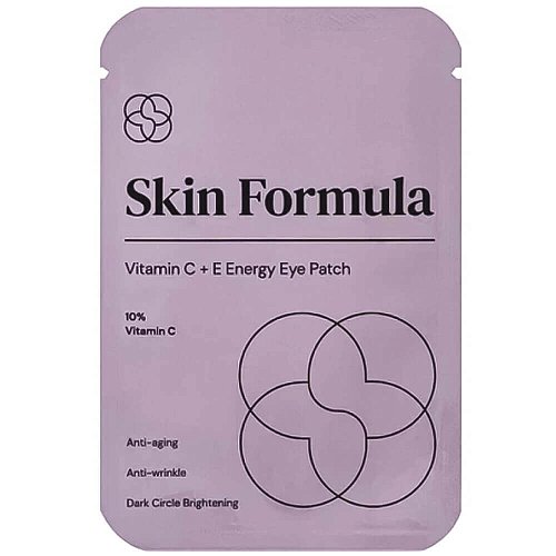 Тонизирующие патчи от тёмных кругов с 10% витамина C Skin Formula Vitamin C+E Energy Eye Patch