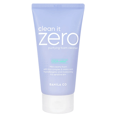 Деликатная пенка для умывания с центеллой BANILA CO Foam Cleanser Clean It Zero Purifying