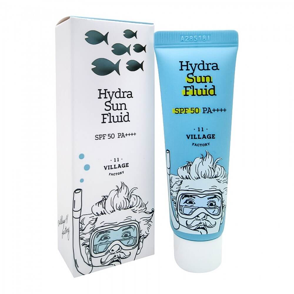 Увлажняющий солнцезащитный флюид Village 11 Factory Hydra Sun Fluid SPF50+ PA++++ 25 мл