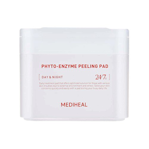 Очищающие пилинг-пэды с энзимами и LHA Mediheal Phyto-Enzyme Peeling Pad