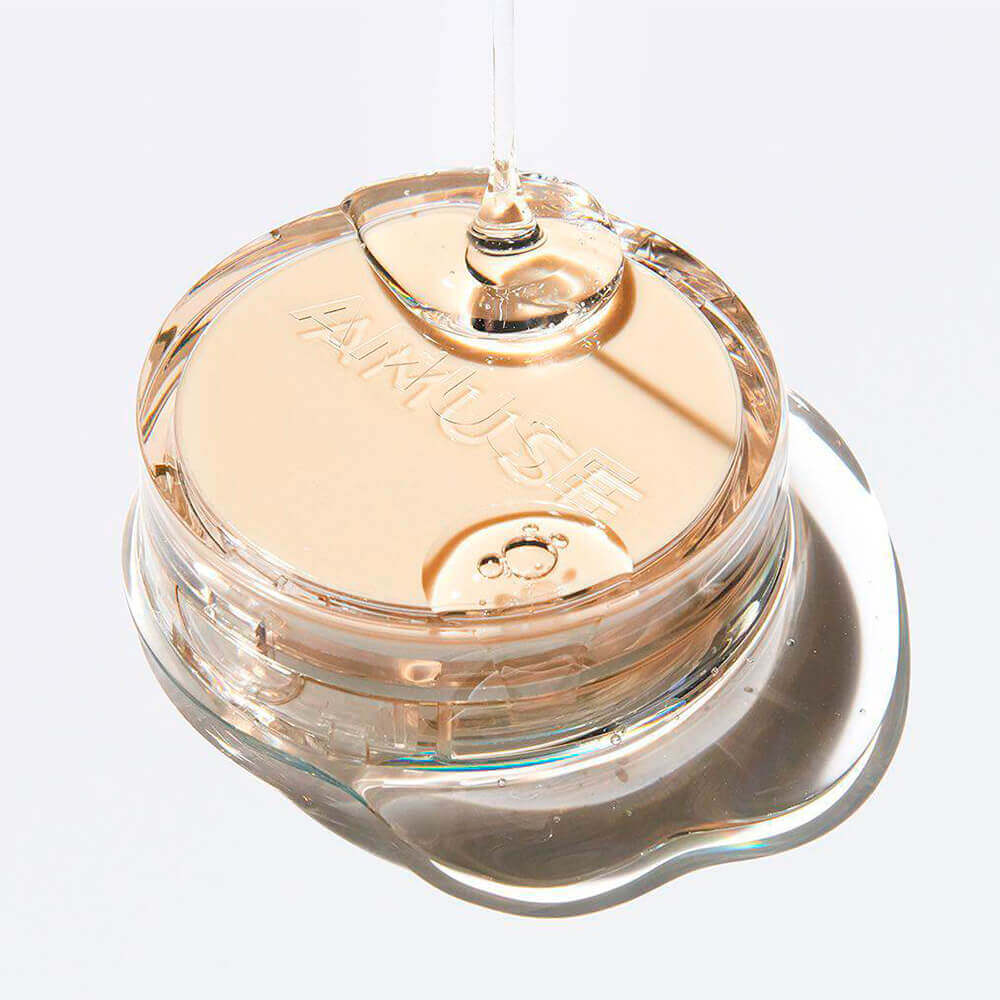 Увлажняющий тональный кушон AMUSE Dew Jelly Vegan Cushion SPF38 PA++