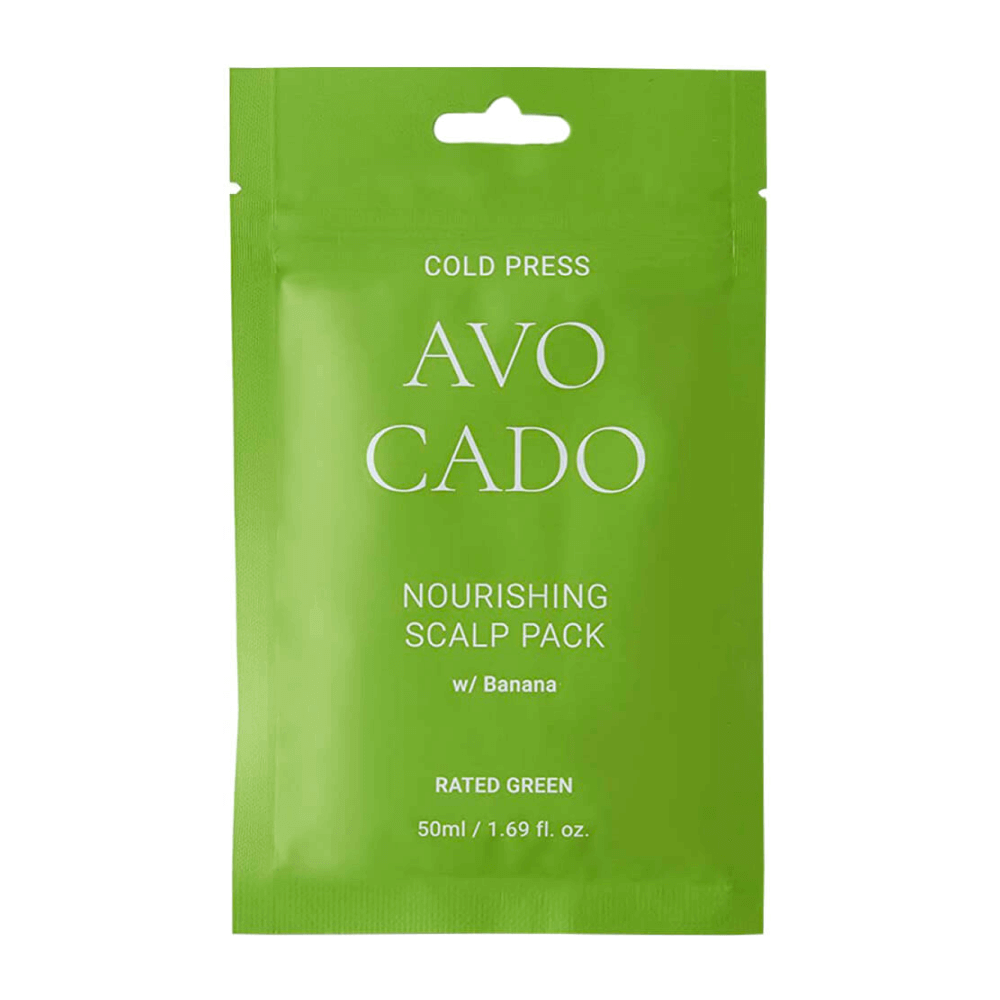 Маска для кожи головы с маслом авокадо RATED GREEN Cold Press Avocado Nourishing Scalp Pack - 50 мл