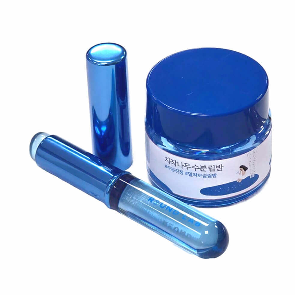 Увлажняющий бальзам для губ с берёзовым соком Round Lab Birch Juice Moisturizing Lip Balm с кистью