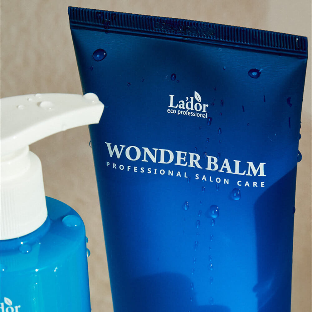 Увлажняющая маска для волос с протеинами шёлка Lador Wonder Balm