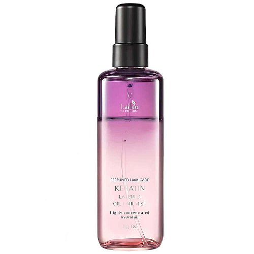 Парфюмированный двухфазный мист для волос Lador Keratin Layered Oil Mist Fig Tea