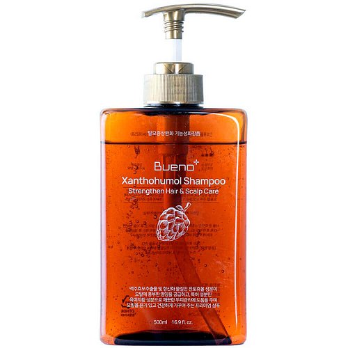 Шампунь с хмелем от выпадения волос Bueno Xanthohumol Shampoo