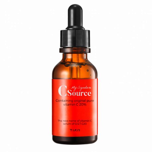 Осветляющая сыворотка с 20% витамина С TIAM My Signature C Source