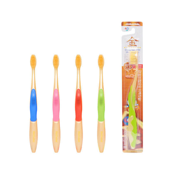 Детская зубная щётка с ионами золота Wellbeing