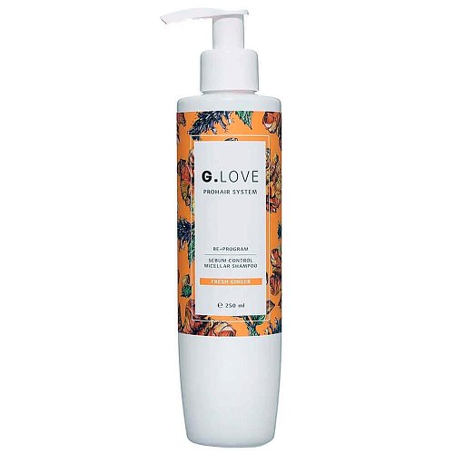 Мицеллярный шампунь для жирной кожи головы G.Love Sebum Control Micellar Shampoo Fresh Ginger