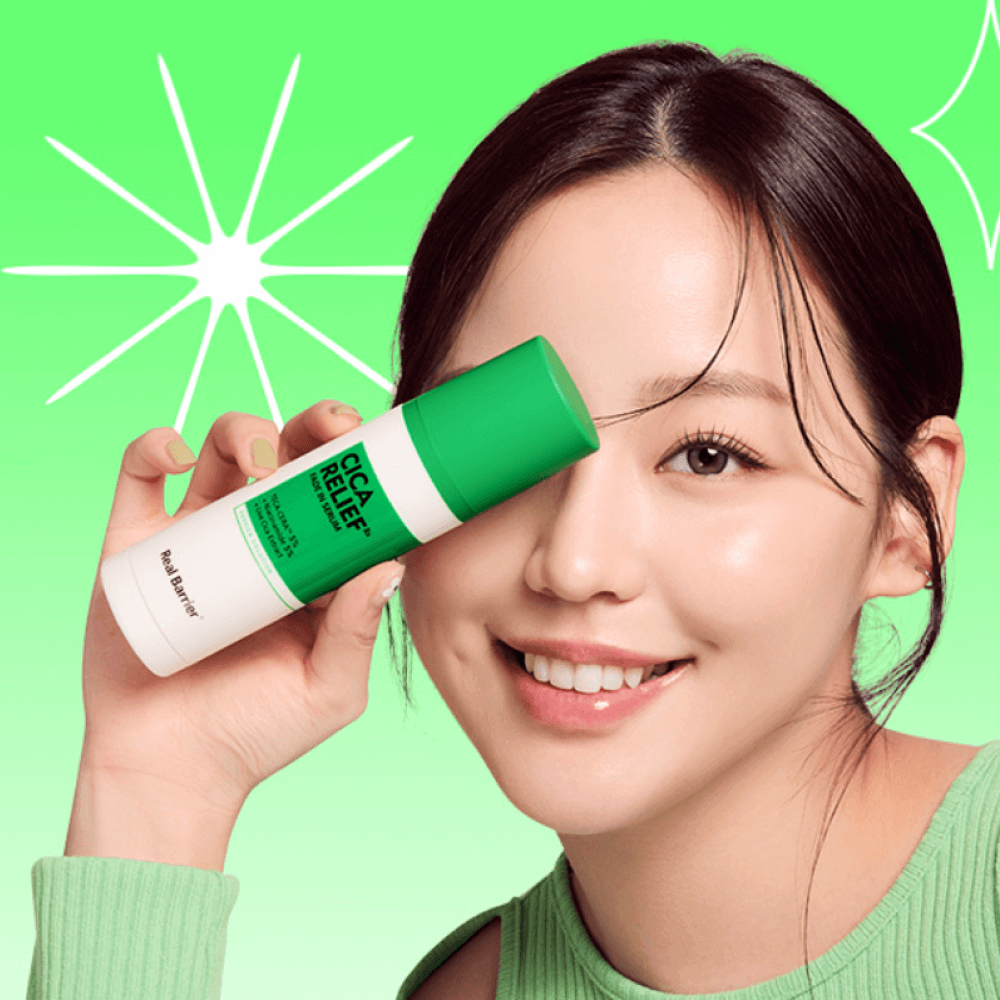 Лёгкая барьерная сыворотка с липосомами Real Barrier Cica Relief Fade In Serum