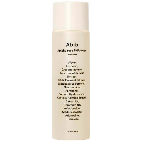 Тонер-бустер с PHA и розой Иерихона Abib Jericho Rose PHA Toner Skin Booster
