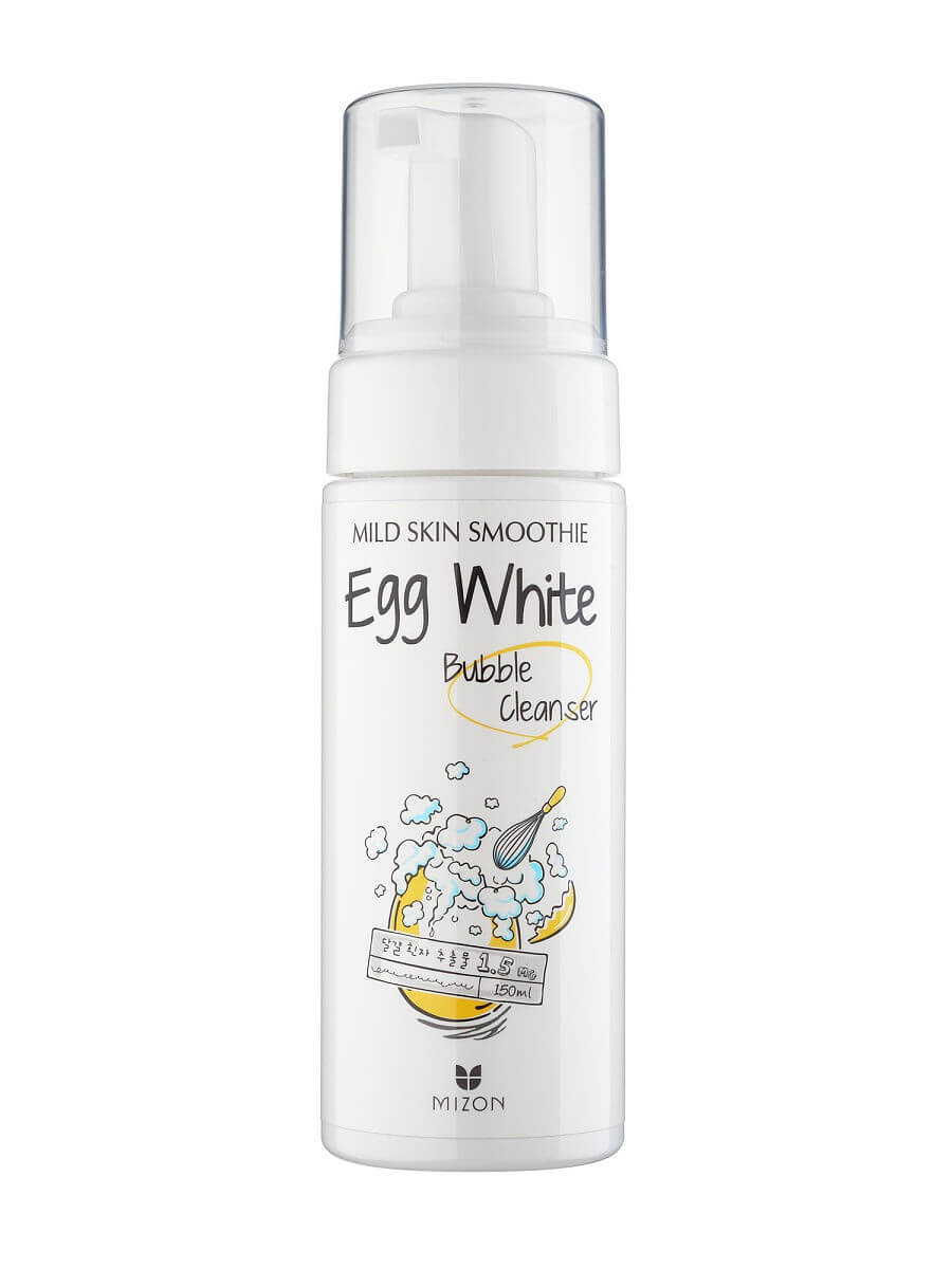 Пенка для умывания с яичным белком Mizon Egg White Bubble Cleanser