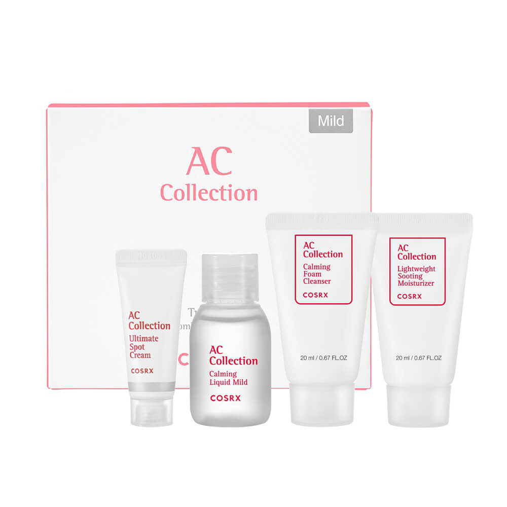 Набор для ухода за комбинированной кожей COSRX AC Collection Trial Kit Mild