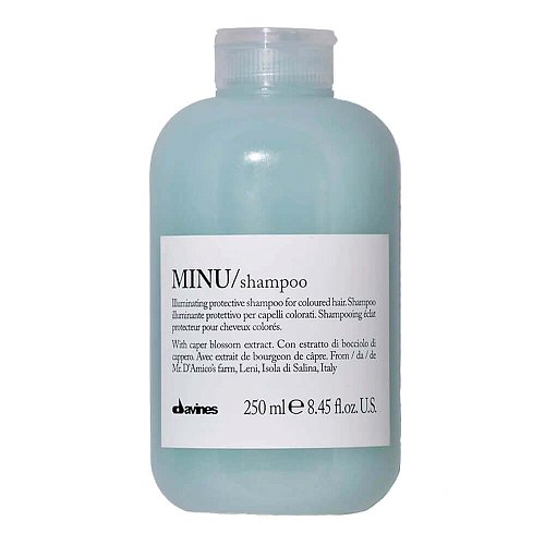 Защитный шампунь для окрашенных волос с экстрактом каперсов Davines MINU Shampoo