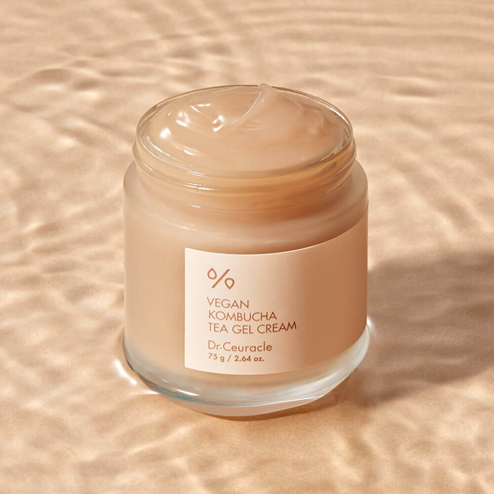 Увлажняющий веганский крем с комбучей Dr.Ceuracle Vegan Kombucha Tea Gel Cream