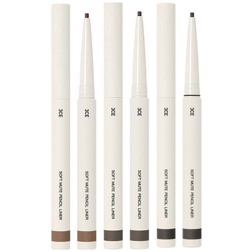 Мягкий карандаш для глаз 3CE Soft Mute Pencil Liner