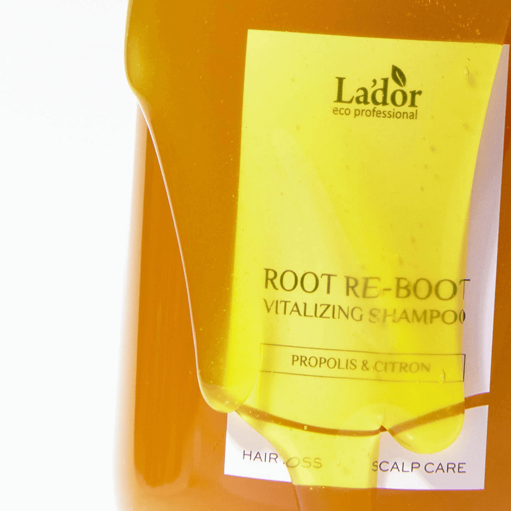Шампунь для сухой кожи головы с прополисом Lador Root Re-Boot Vitalizing Shampoo Propolis & Citron