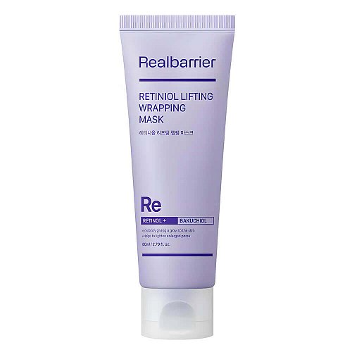 Маска для лица с ретинолом и лифтинг-эффектом Real Barrier Retiniol Lifting Wrapping Mask