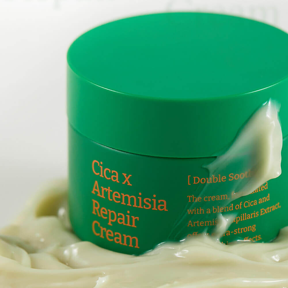 Восстанавливающий крем с центеллой и полынью Vely Vely Cica Artemisia Repair Cream