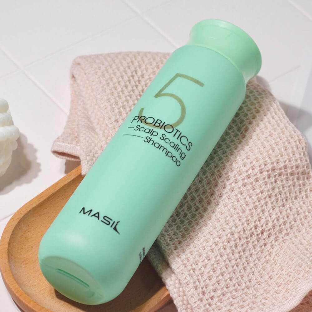 Глубокоочищающий шампунь с пробиотиками Masil 5 Probiotics Scalp Scaling Shampoo
