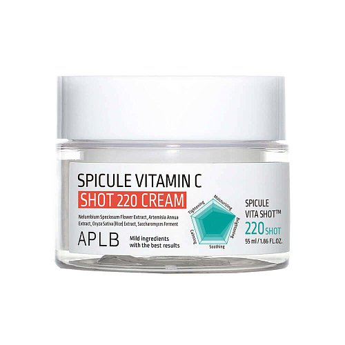Обновляющий крем с микроиглами и витамином С APLB Spicule Vitamin C Shot 220 Cream