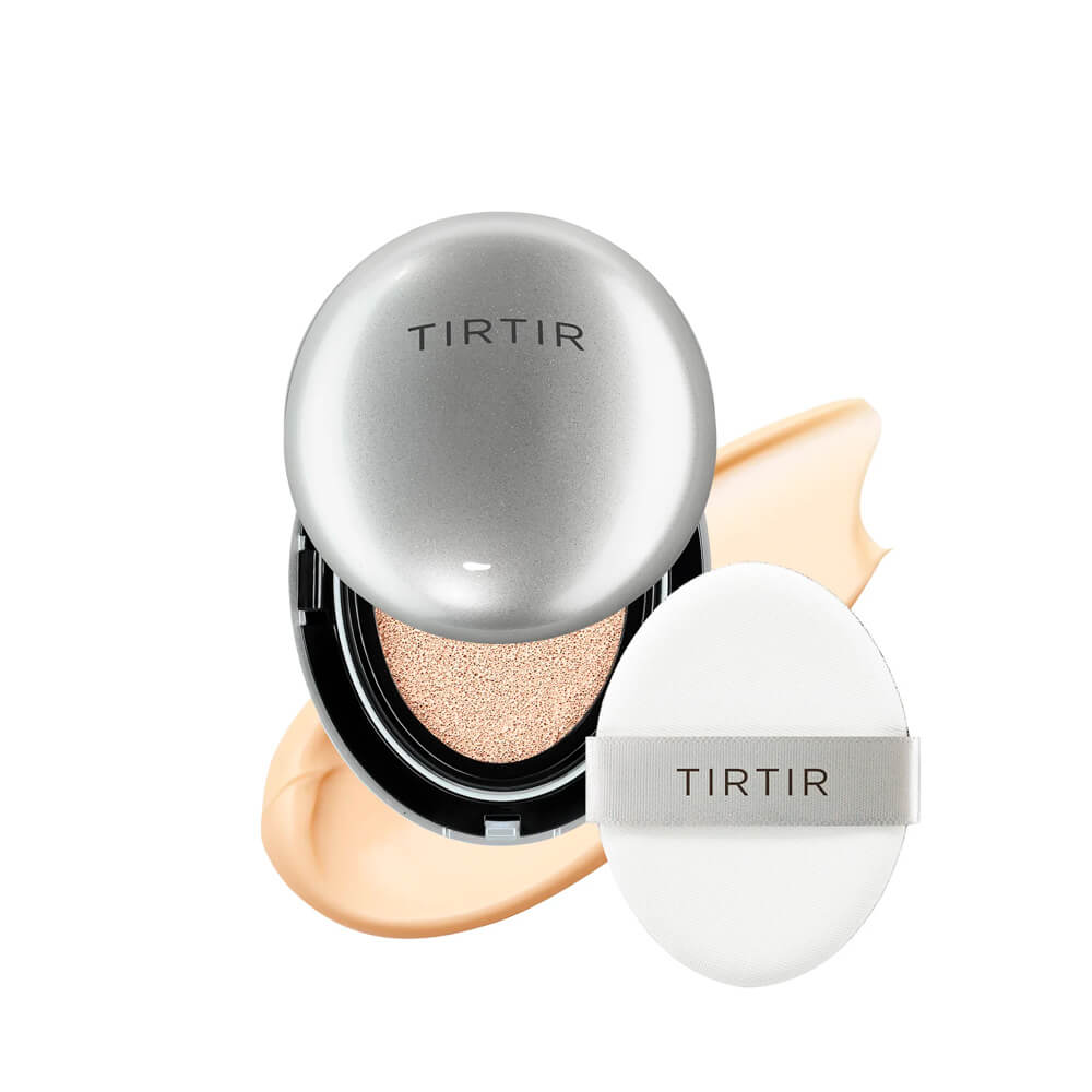

Лёгкий мини-кушон с сияющим финишем TIRTIR Mask Fit Aura Mini Cushion 17W French Vanilla