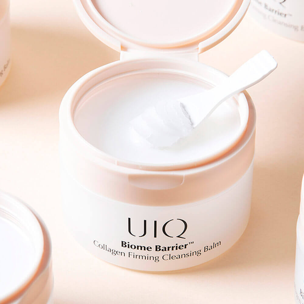 Гидрофильный бальзам для снятия макияжа с коллагеном UIQ Biome Barrier Collagen Cleansing Balm