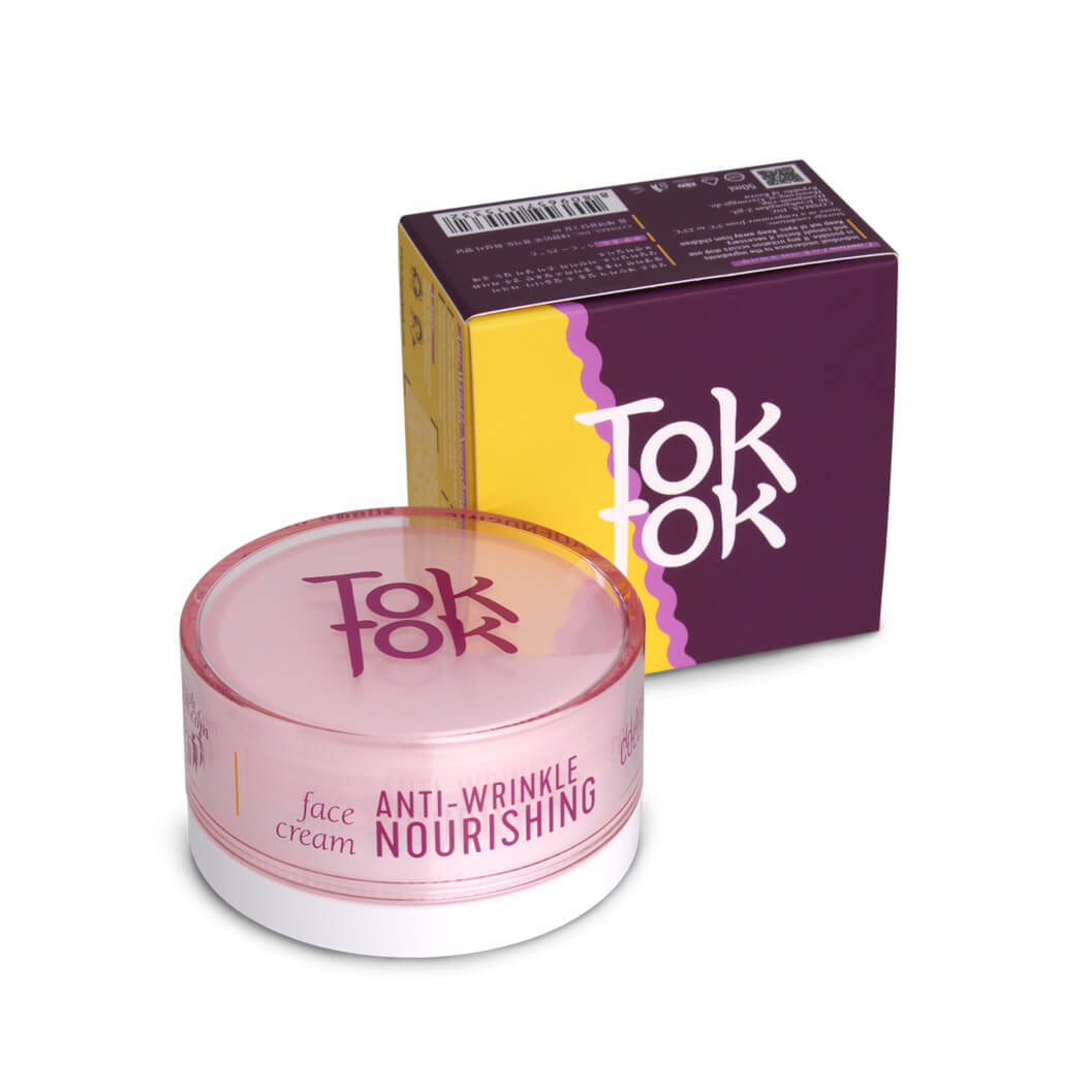 

Антивозрастной питательный крем с пептидами TokTok Anti-Wrinkle Nourishing Face Cream