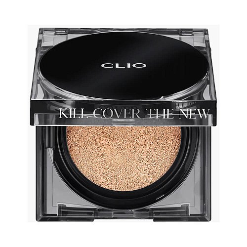 Стойкий полуматовый кушон с невесомым покрытием CLIO Kill Cover The New Founwear Cushion SPF50+ PA+++