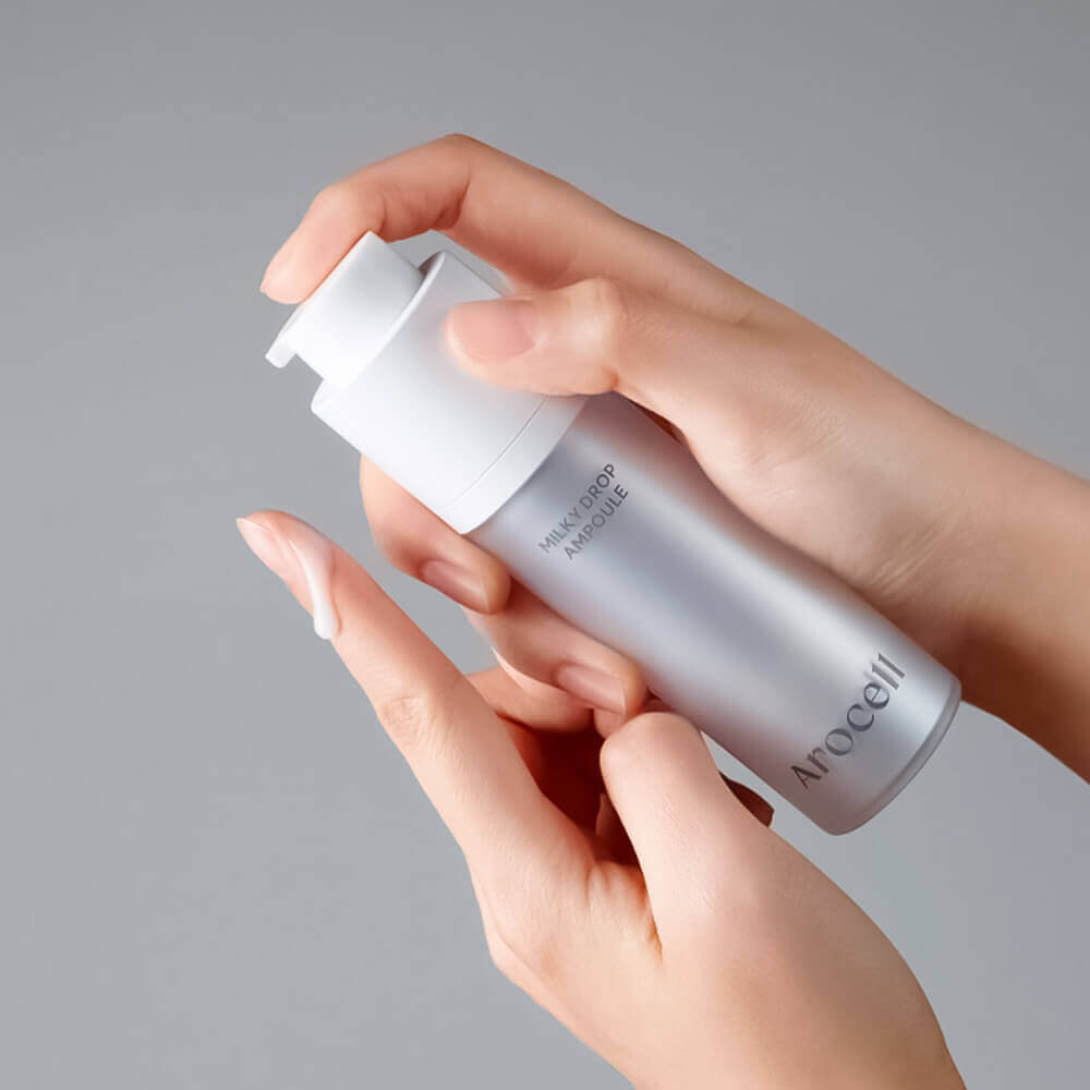Осветляющая сыворотка с 5% ниацинамида и транексамовой кислоты Arocell Milky Drop Ampoule