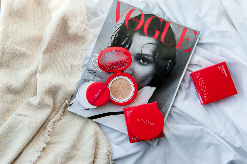 Тональный кушон с матовым финишем Missha Velvet Finish Cushion SPF50+ PA+++