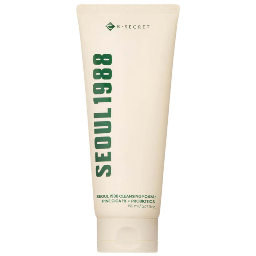 Пенка с центеллой и пробиотиками K-SECRET Seoul 1988 Cleansing Foam: Pine Cica 1% + Probiotics