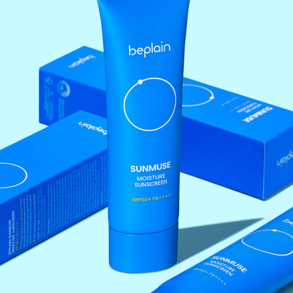 Увлажняющий санскрин на химических фильтрах beplain Sunmuse Moisture Sunscreen SPF50+ PA++++