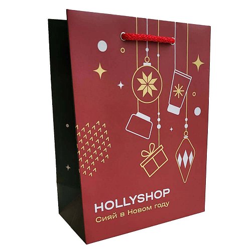 Большой новогодний подарочный пакет «Сияй в Новом году»