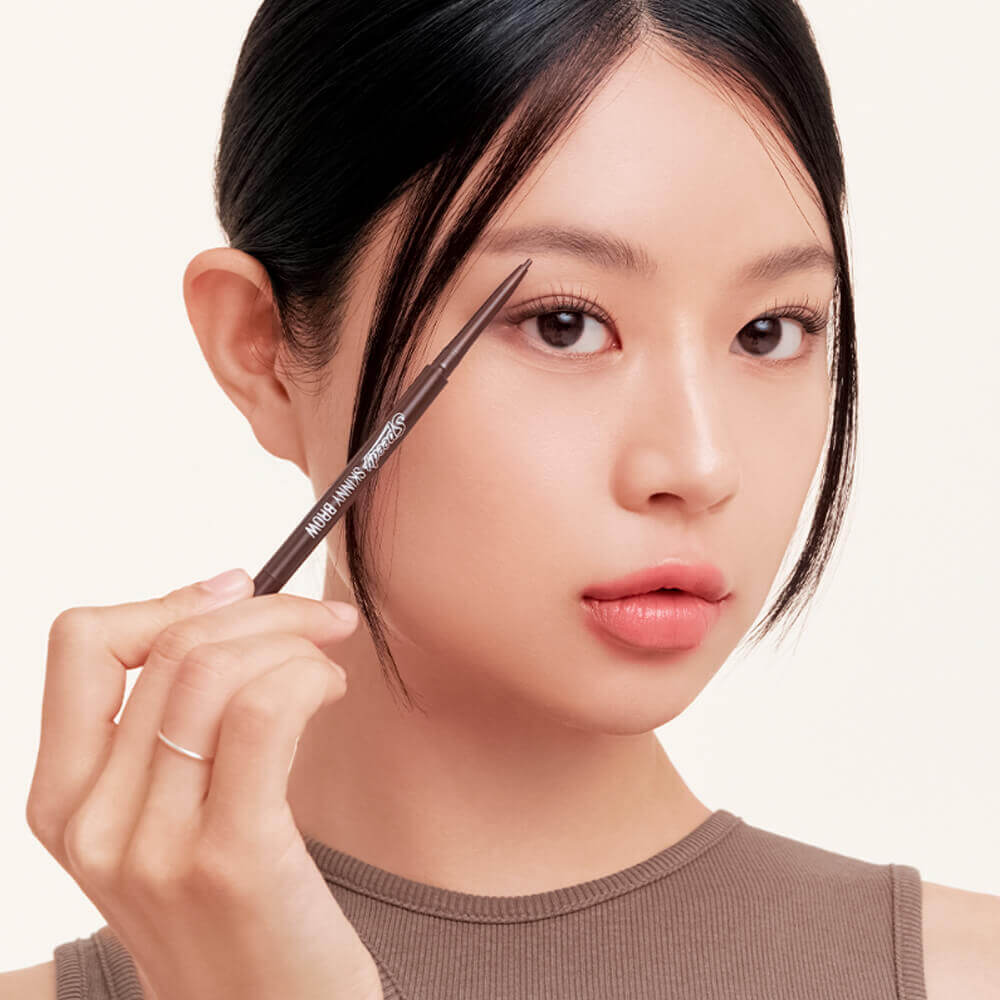 Тонкий карандаш для бровей Peripera Speedy Skinny Brow