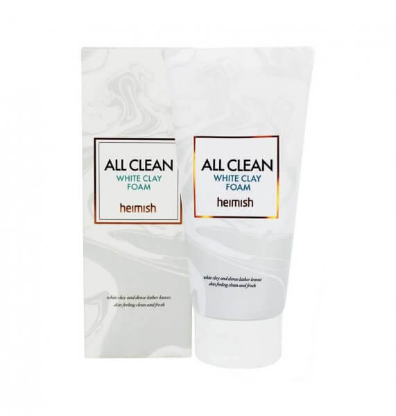 Глиняная пенка для глубокого очищения пор Heimish All Clean White Clay Foam 30 мл